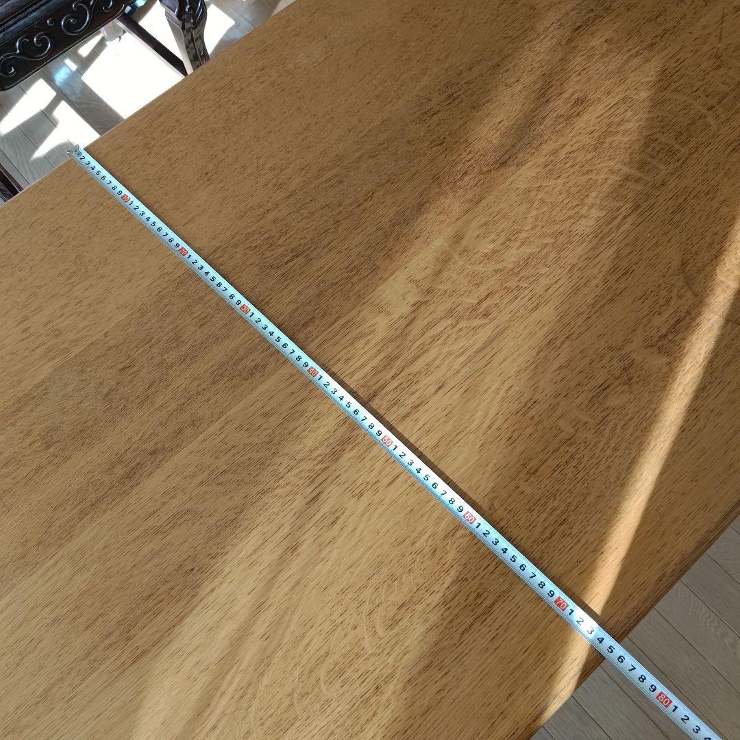 日進木工 オークのダイニングテーブル 180×75cm