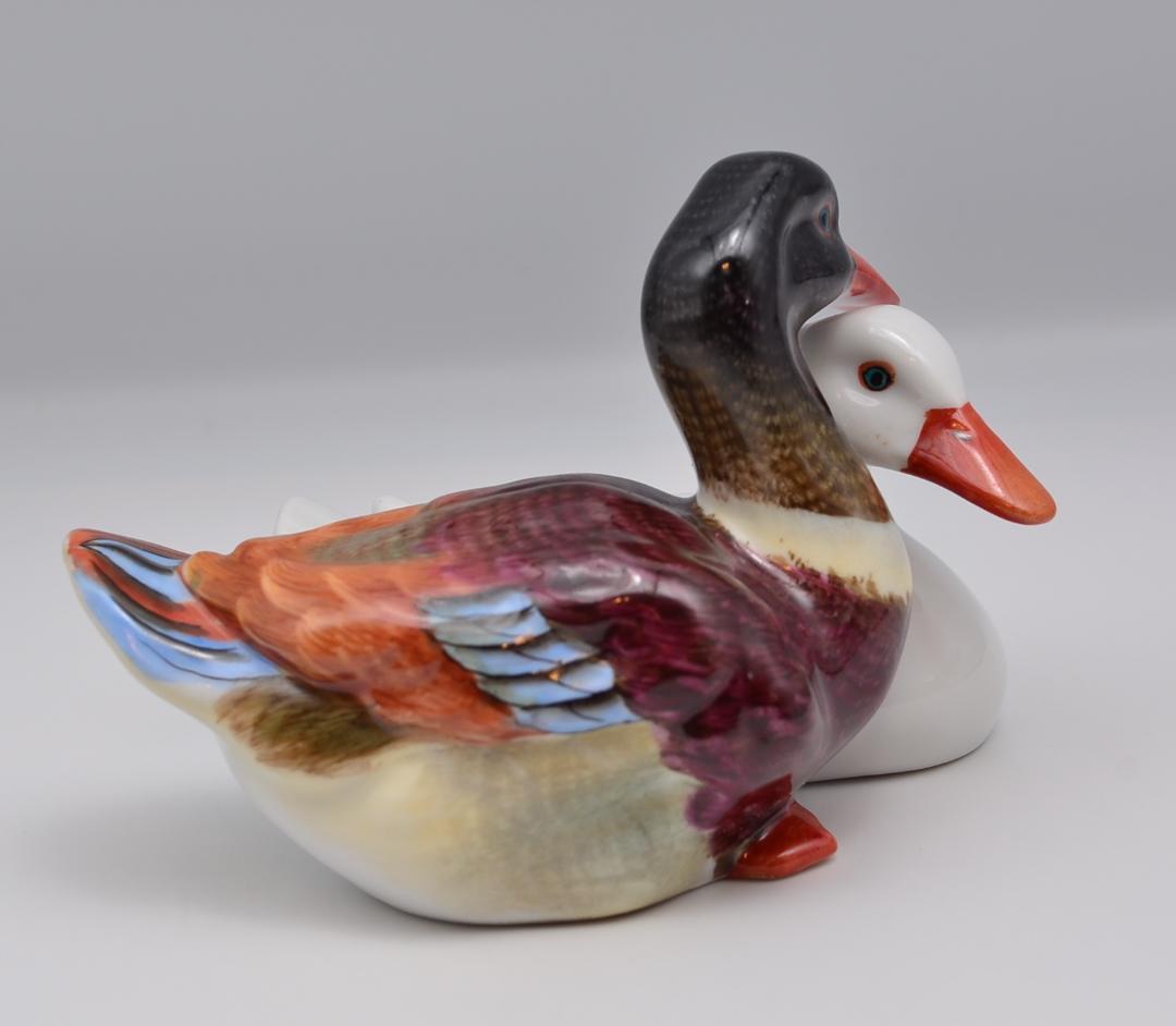 二羽のカモ　Two Ducks　ヘレンド　＃5036　ハンガリー　ご成約済み