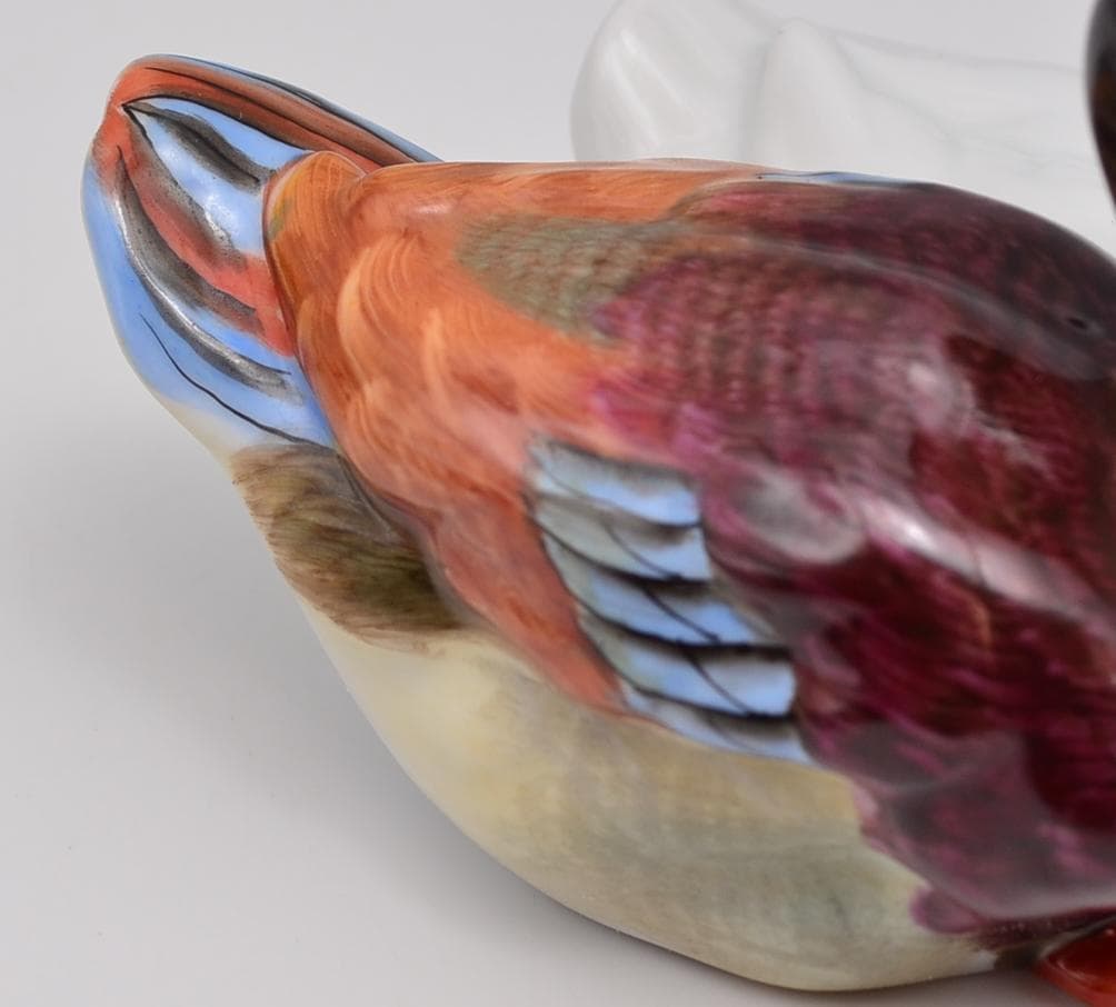 二羽のカモ　Two Ducks　ヘレンド　＃5036　ハンガリー　ご成約済み