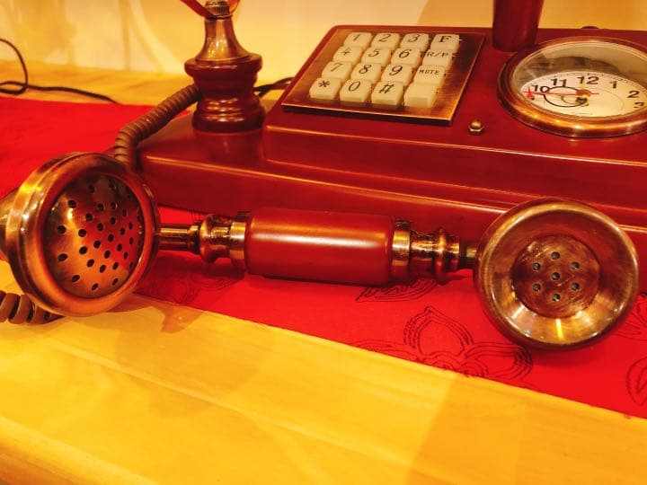 テレフォンランプ アンティークランプ 固定電話