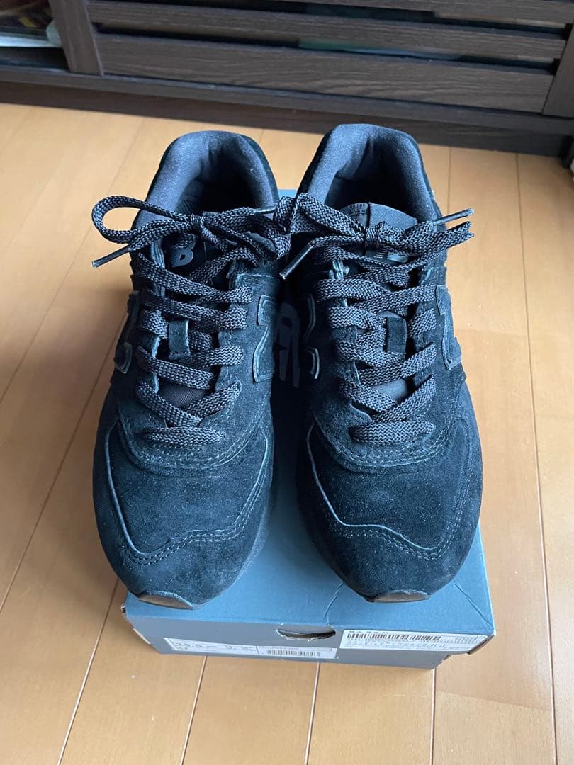 New Balance 574 レガシー　ブラック 23.5cm