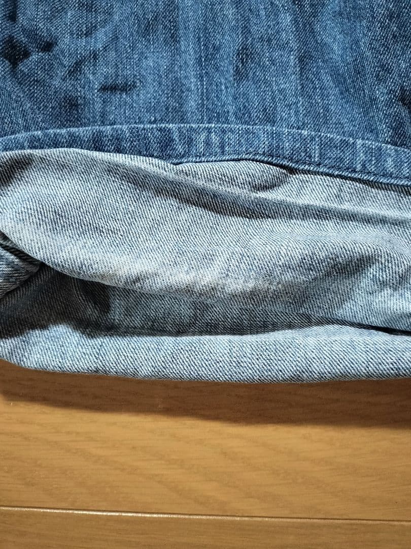 ネストローブ　デニムデッキサロペット