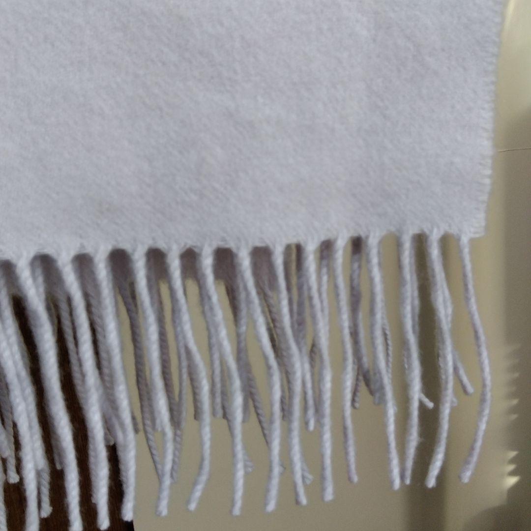 Johnstons of Elgin HAUNT ライトグレー　カシミアストール