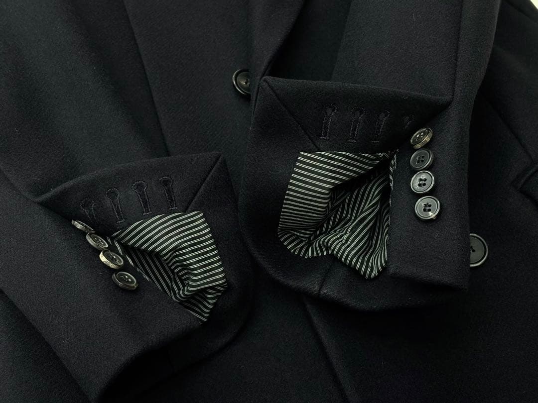 Ami Paris ダブルブレスト チェスターコート 48 ピークドラペル