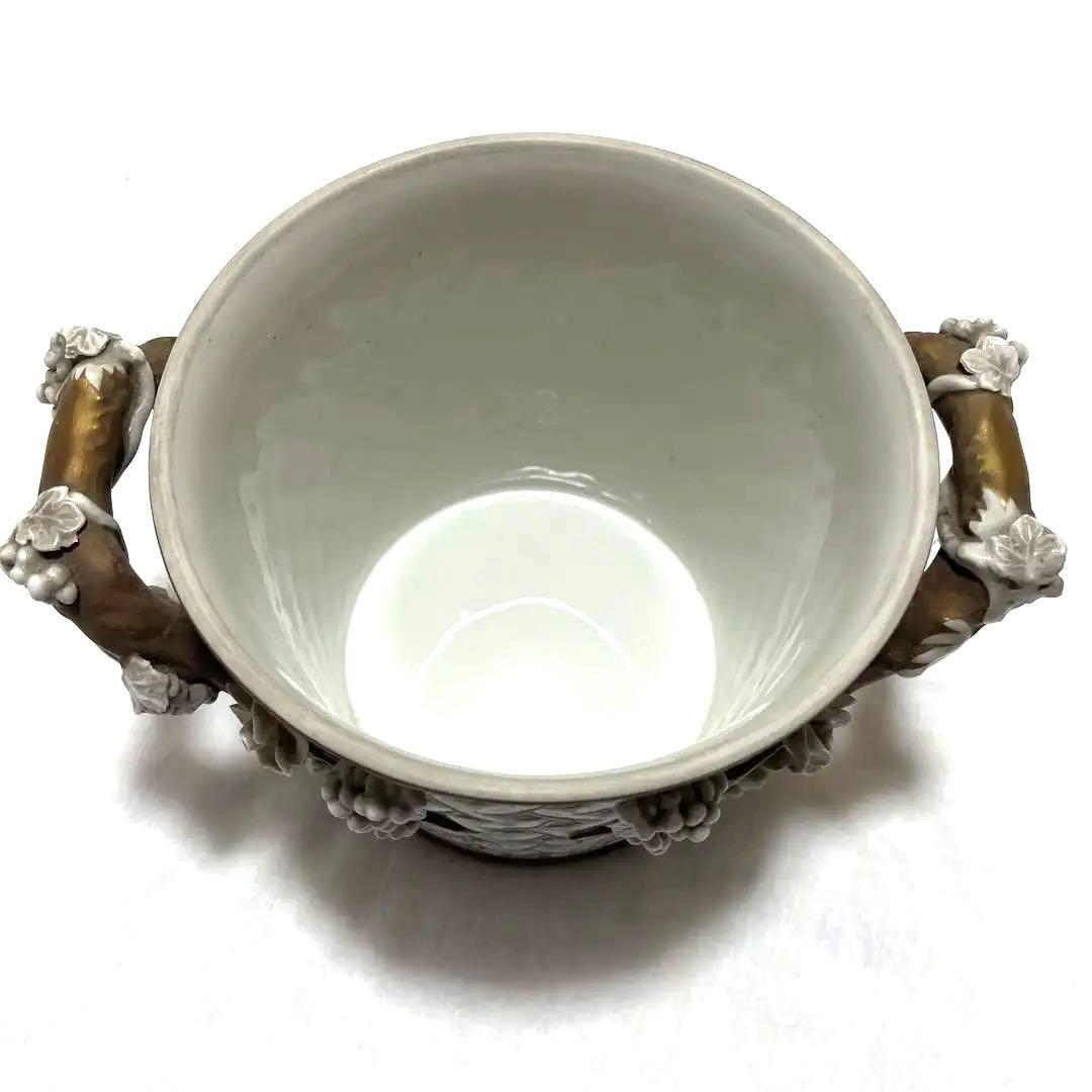 マイセン葡萄花柄バスケット