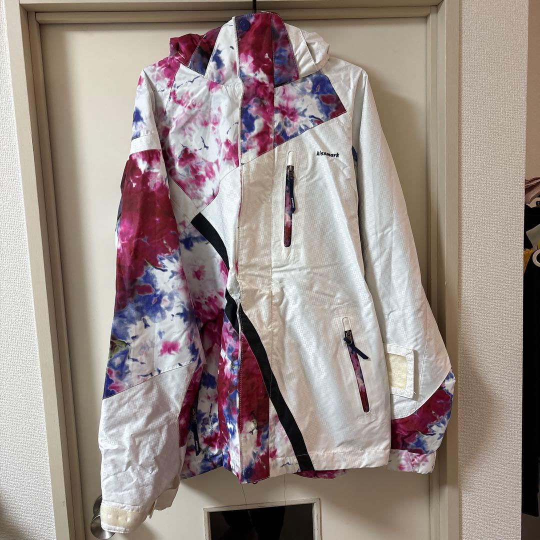 スノーボードウェア ホワイト/マルチカラー