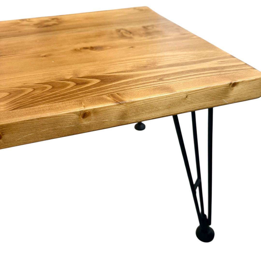 【人気LOWYA】ローテーブル 木製 ライトブラウン　天然木