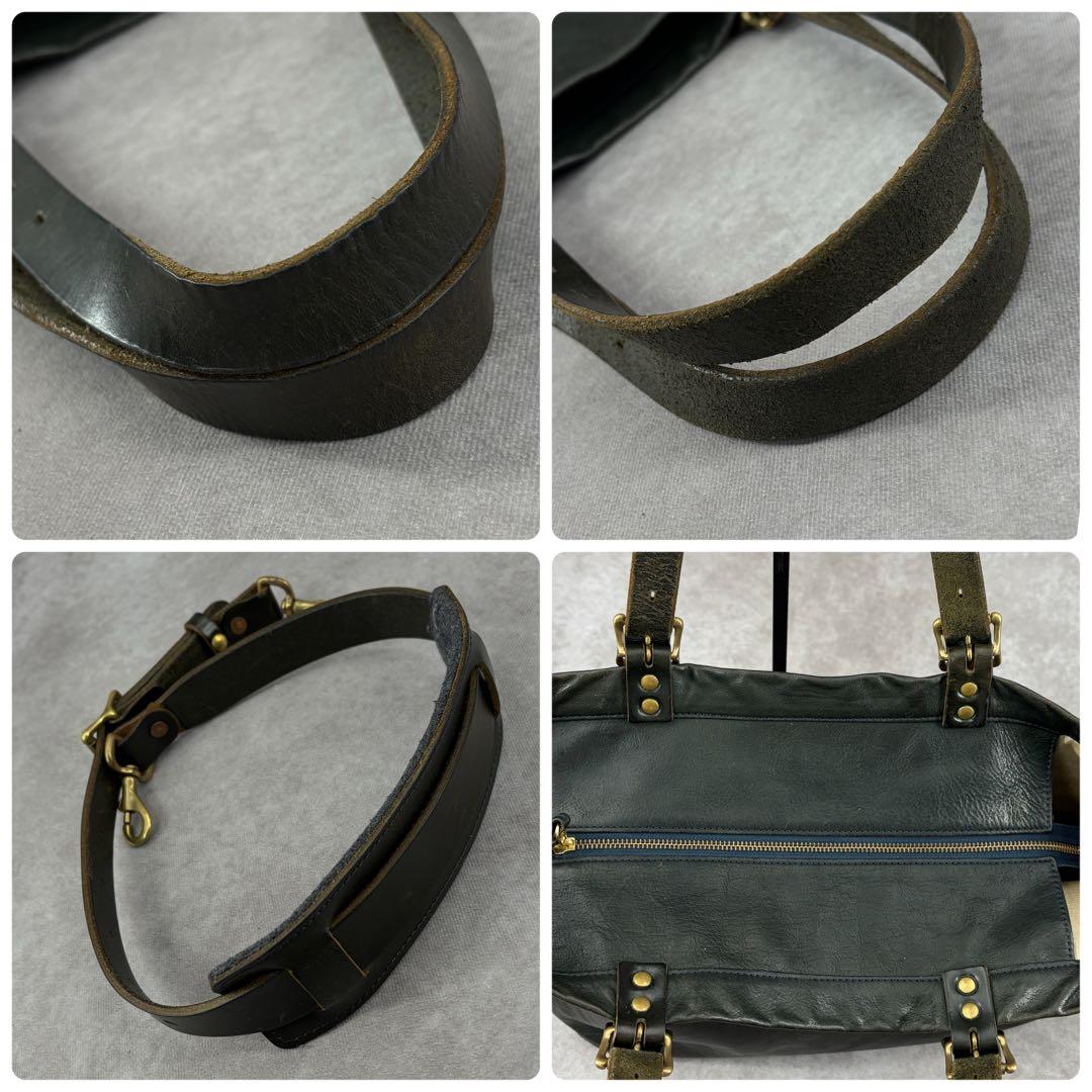 【良品✨/別注】SLOW × GALLERIA ルボーノ レザー トートバッグ