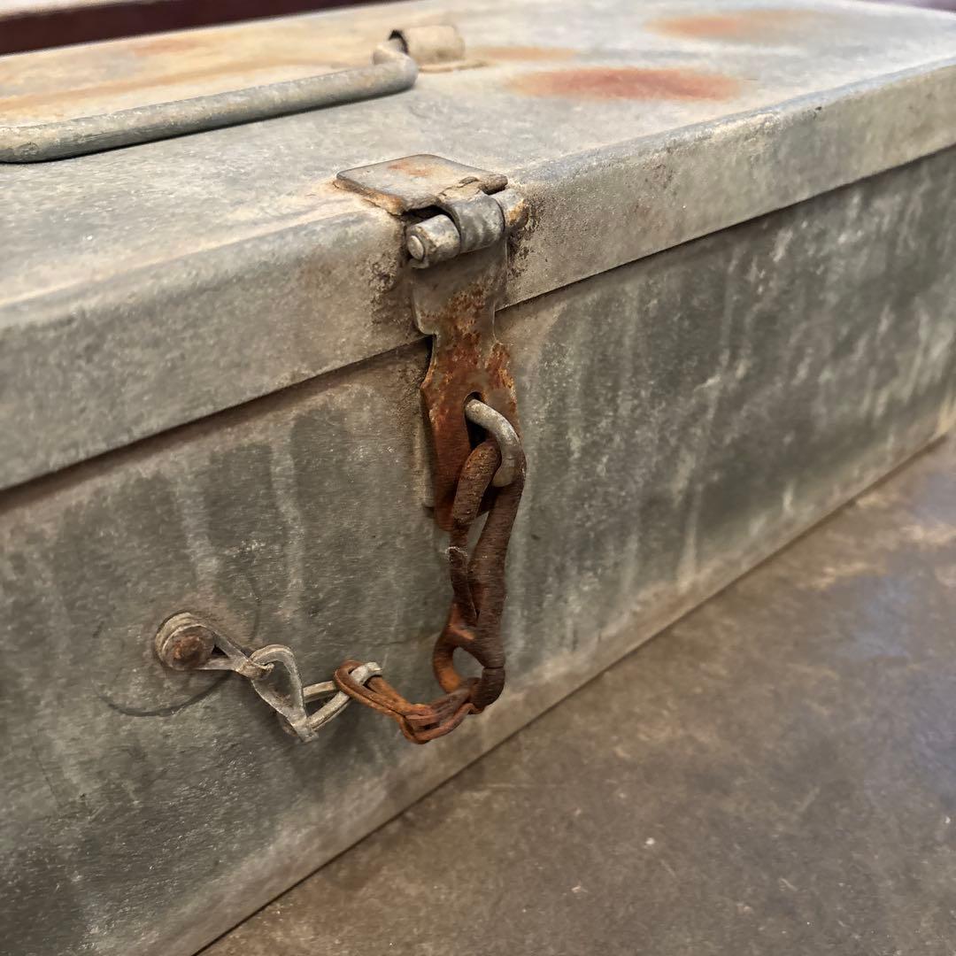 デッドストック収納ボックス/アンティーク雑貨