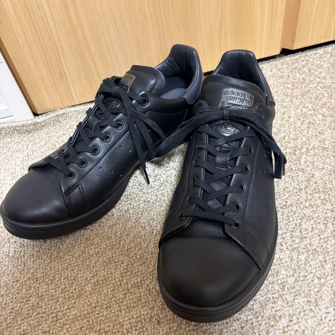 新品同様 アディダス スタンスミス LUX 26.5cm 黒 ブラック