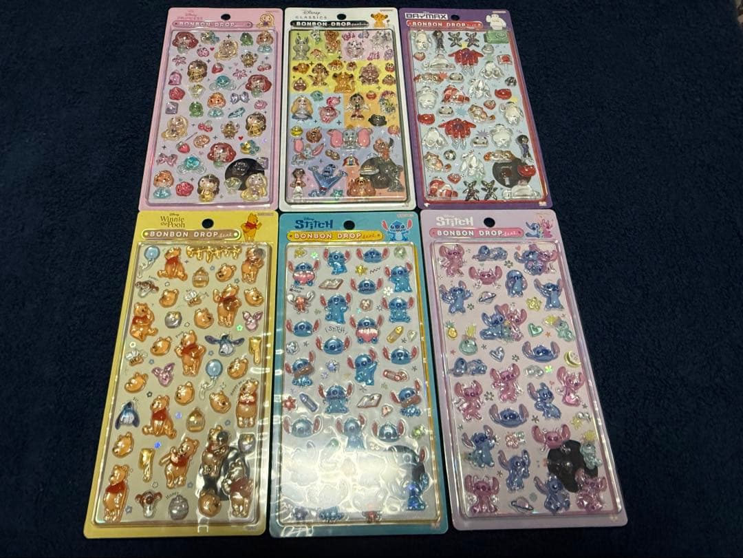 【正規品】ボンボンドロップシール　6種類セット