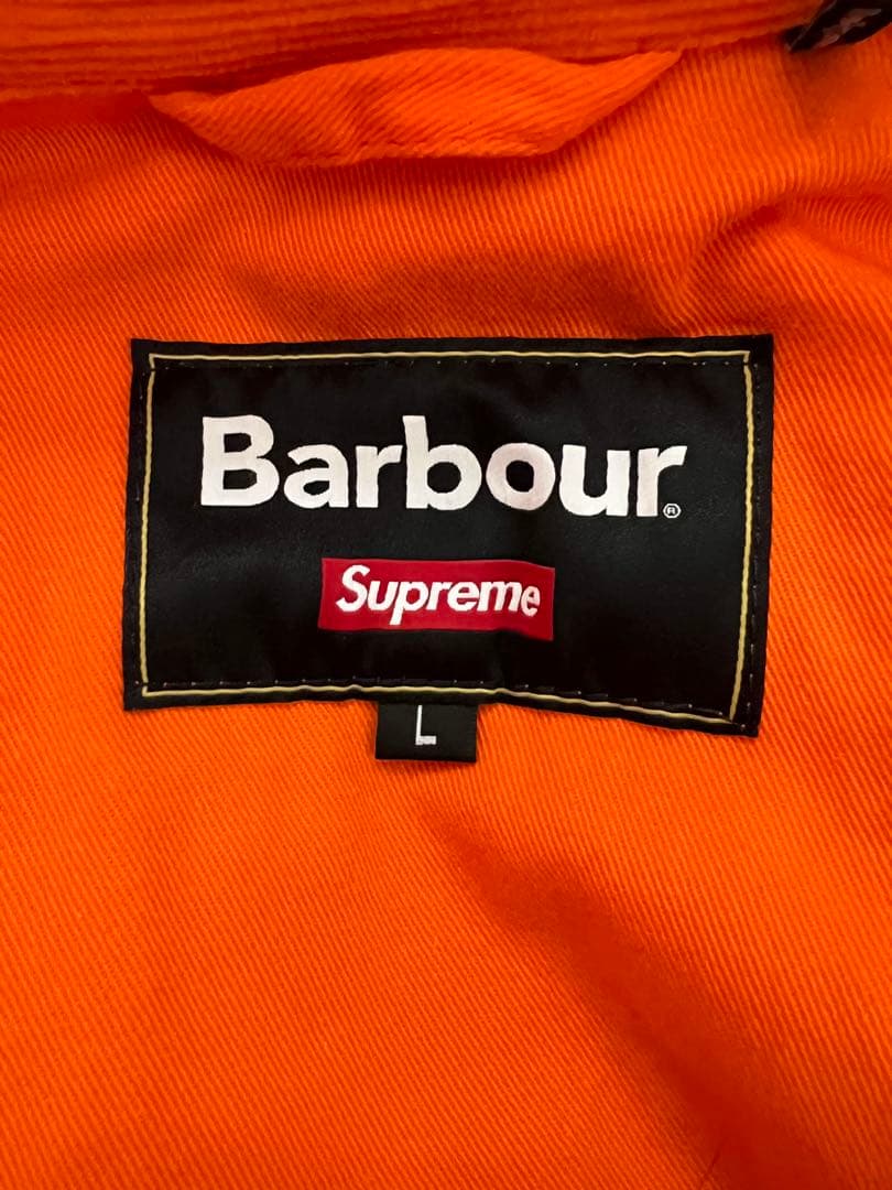 20ss Supreme×Barbour Cotton Field Jacket