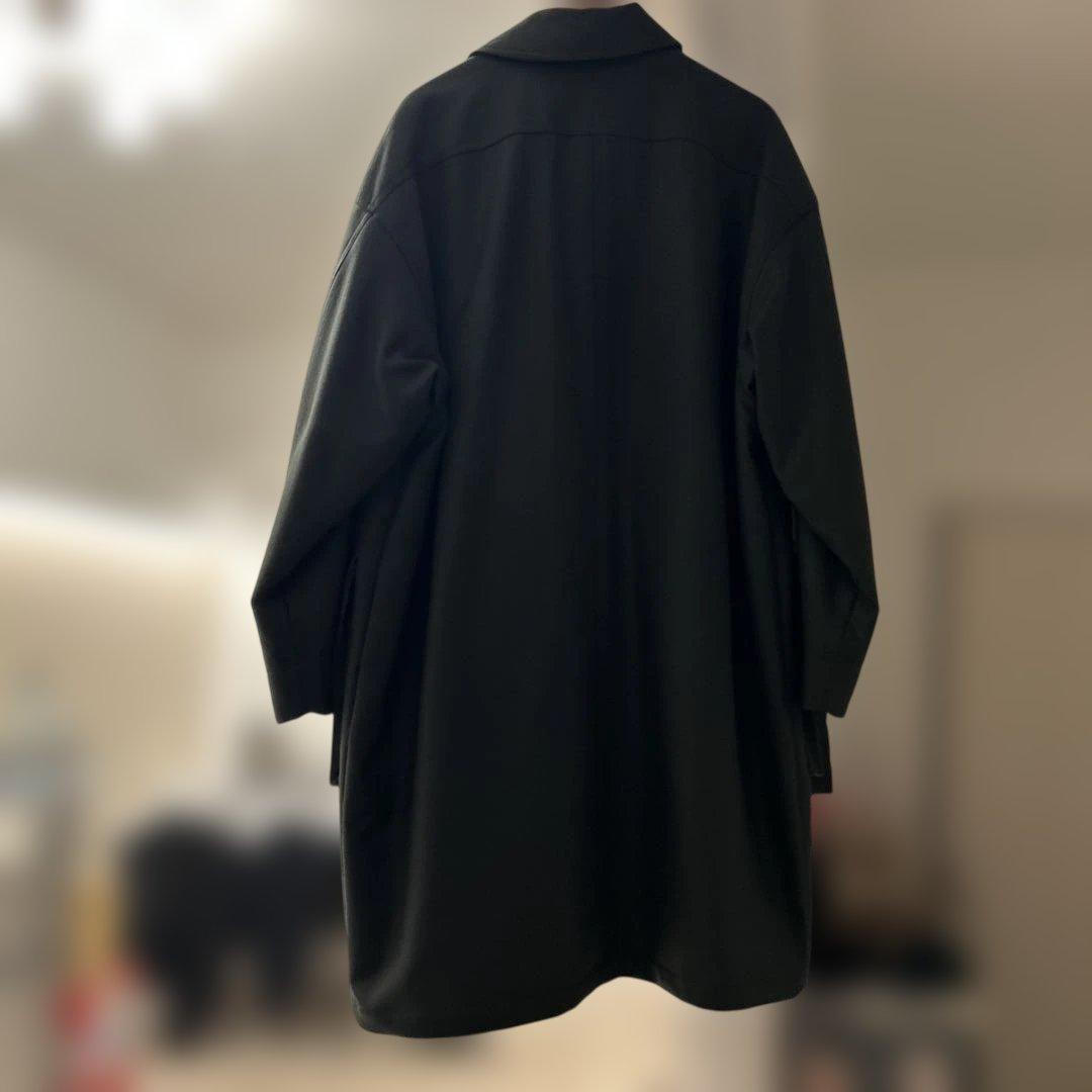 ジャケット・アウター AURALEE Light Melton Hooded Liner Coat 4