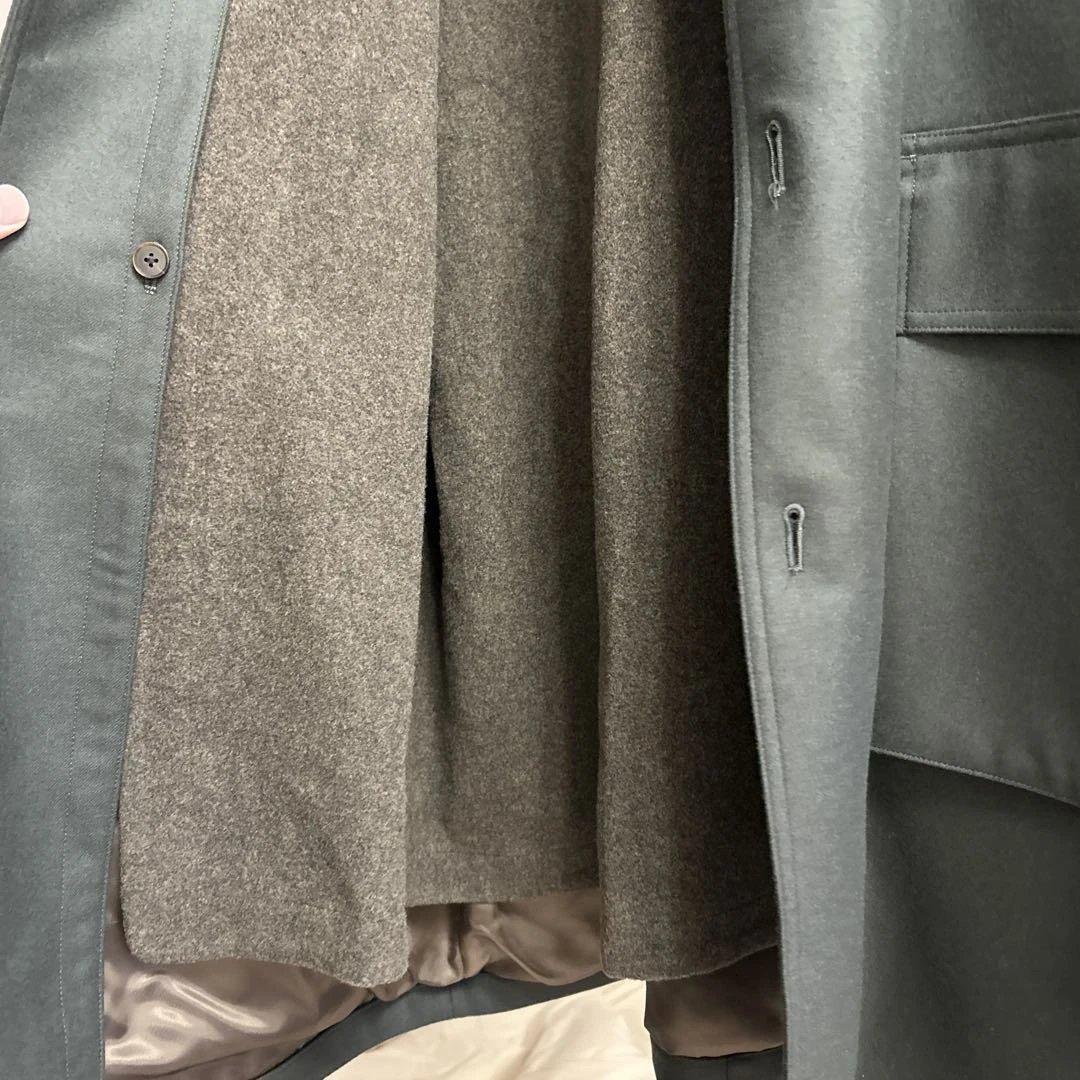 ジャケット・アウター AURALEE Light Melton Hooded Liner Coat 4