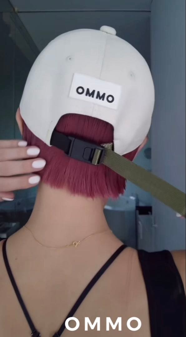 OMMO LOGOCAP ロゴキャップ ホワイト