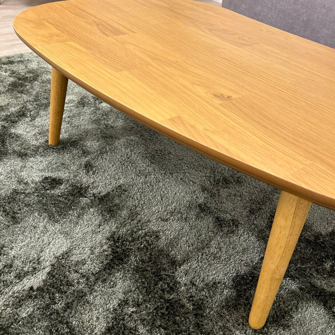 新品☆ビーンズ型こたつ 北欧風 マメ型 炬燵 暖卓 リビングコタツ おしゃれ