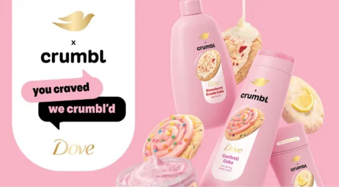 【限定】【新品未開封】 Dove × crumbl 限定品　2点セット日本未入荷