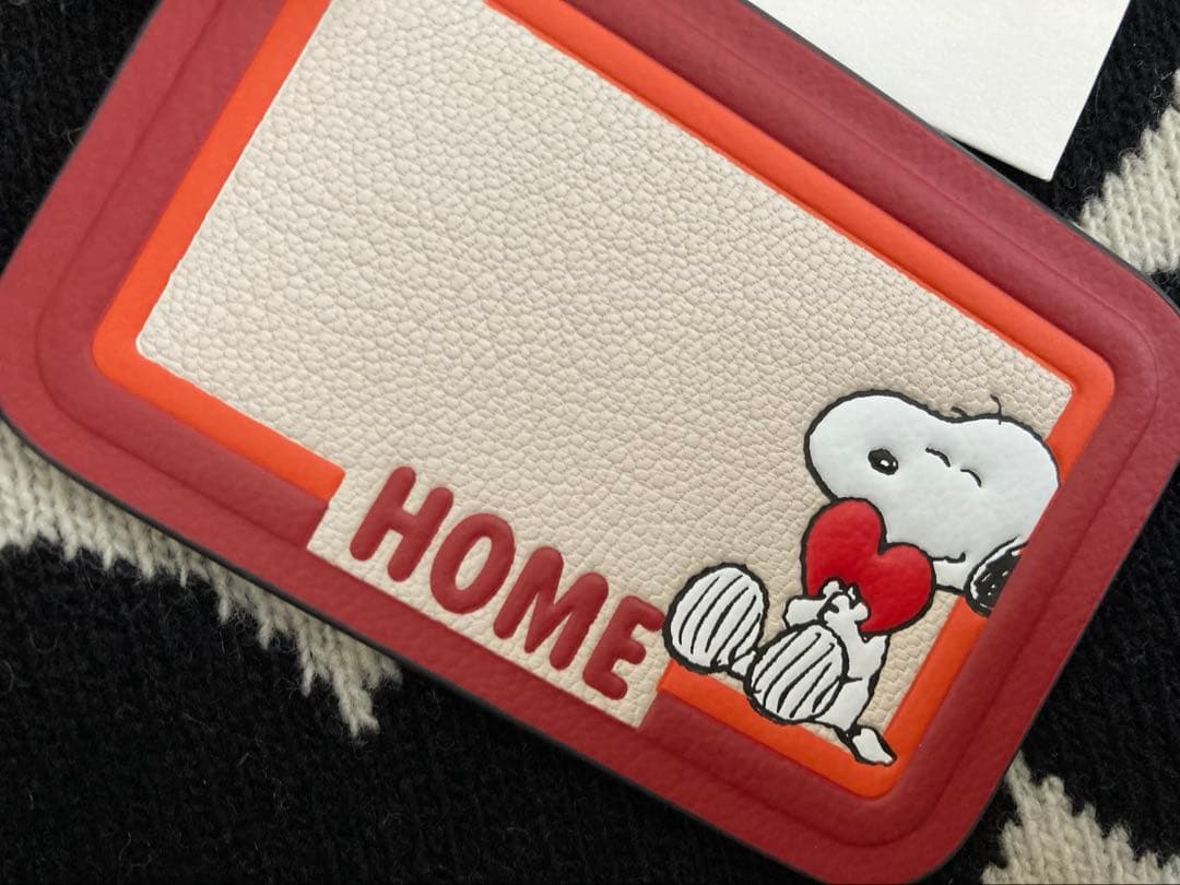 新品　アニヤハインドマーチ × スヌーピー　チャーム　キーホルダー