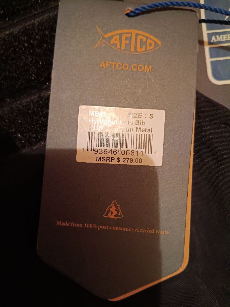 未使用！AFTCO MB41　ビブパンツ！超防寒、低価約40000円