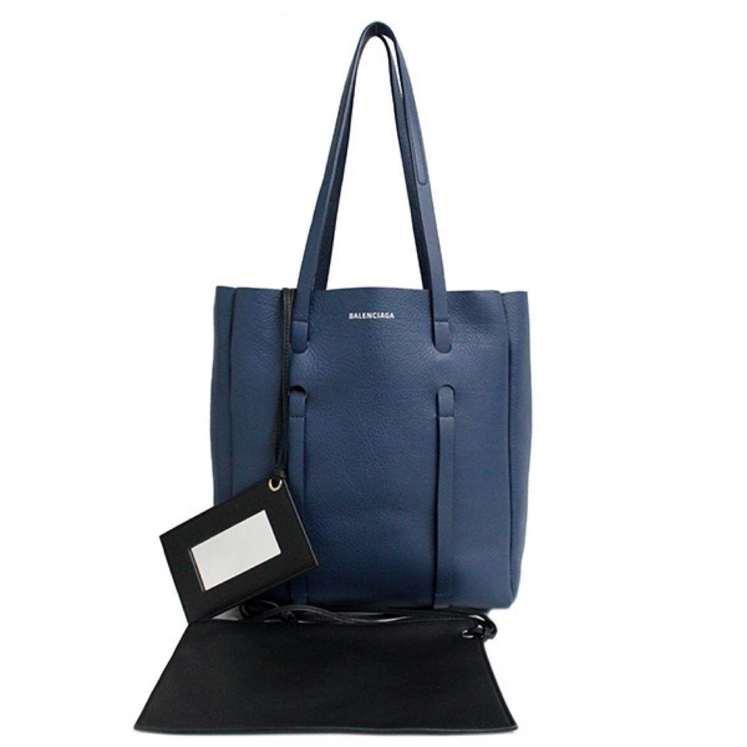 【正規品】BALENCIAGA ネイビー トートバッグ