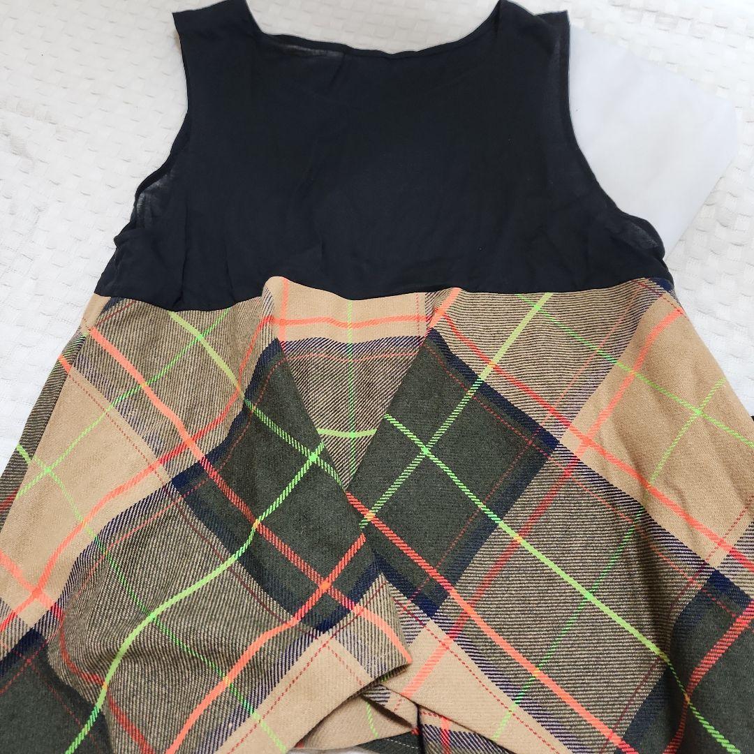 ENFOLDネイビーニットセーター 38エンフォルド