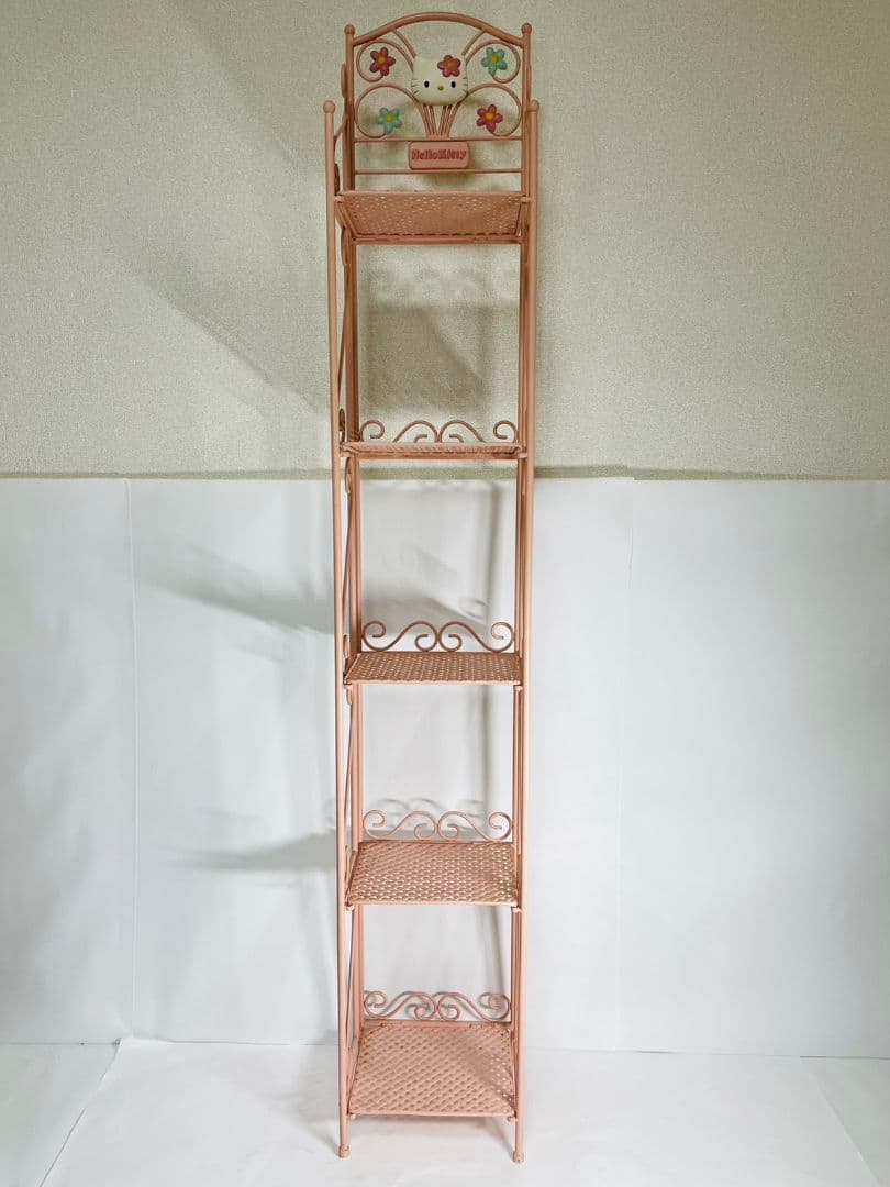 レトロ ハローキティ 2003年 5段 メタルラック スチールラック ②