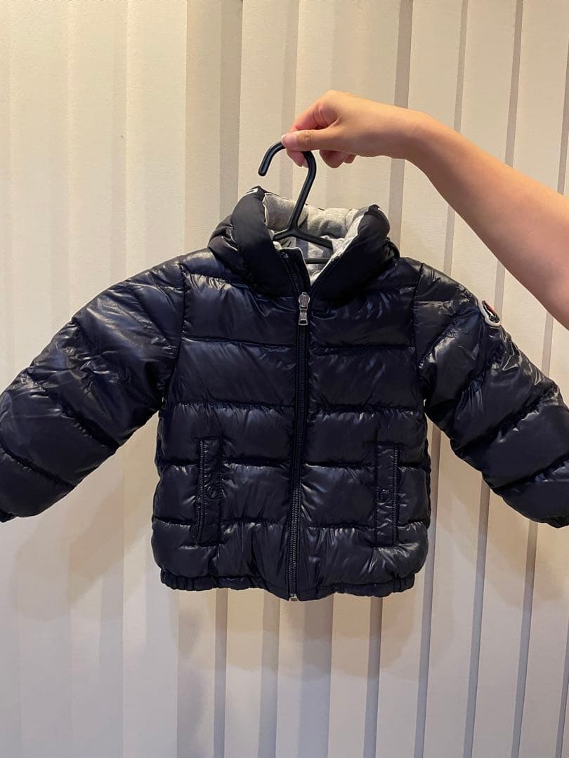 MONCLER ネイビー ダウンジャケット ベビー用