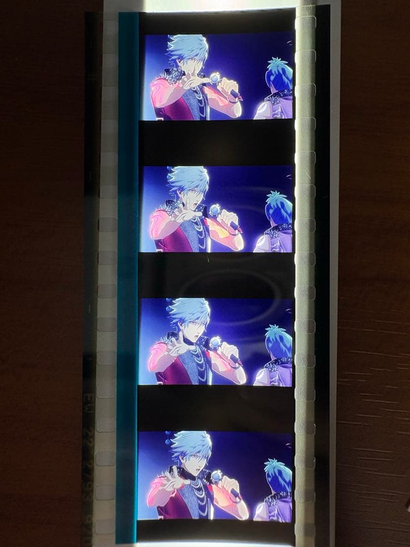 お*)様 タブナイ特典フィルム　蘭丸(藍も少し)