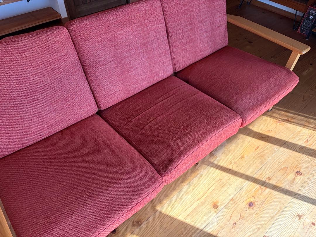 【2月3月発送】unico ウニコVISKA ソファ3シーター