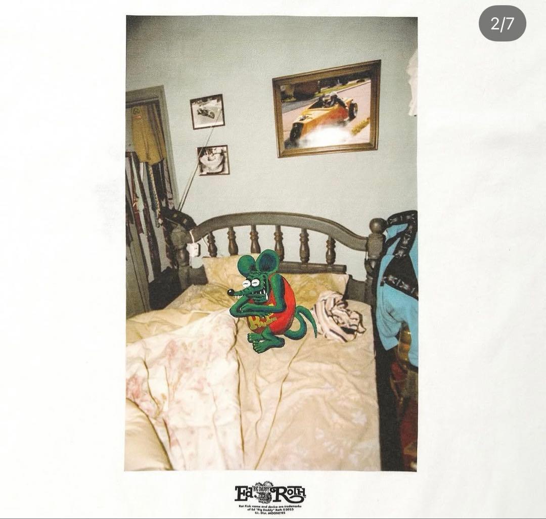 PORKCHOP パーカー　ラットフィンクス　Mサイズ