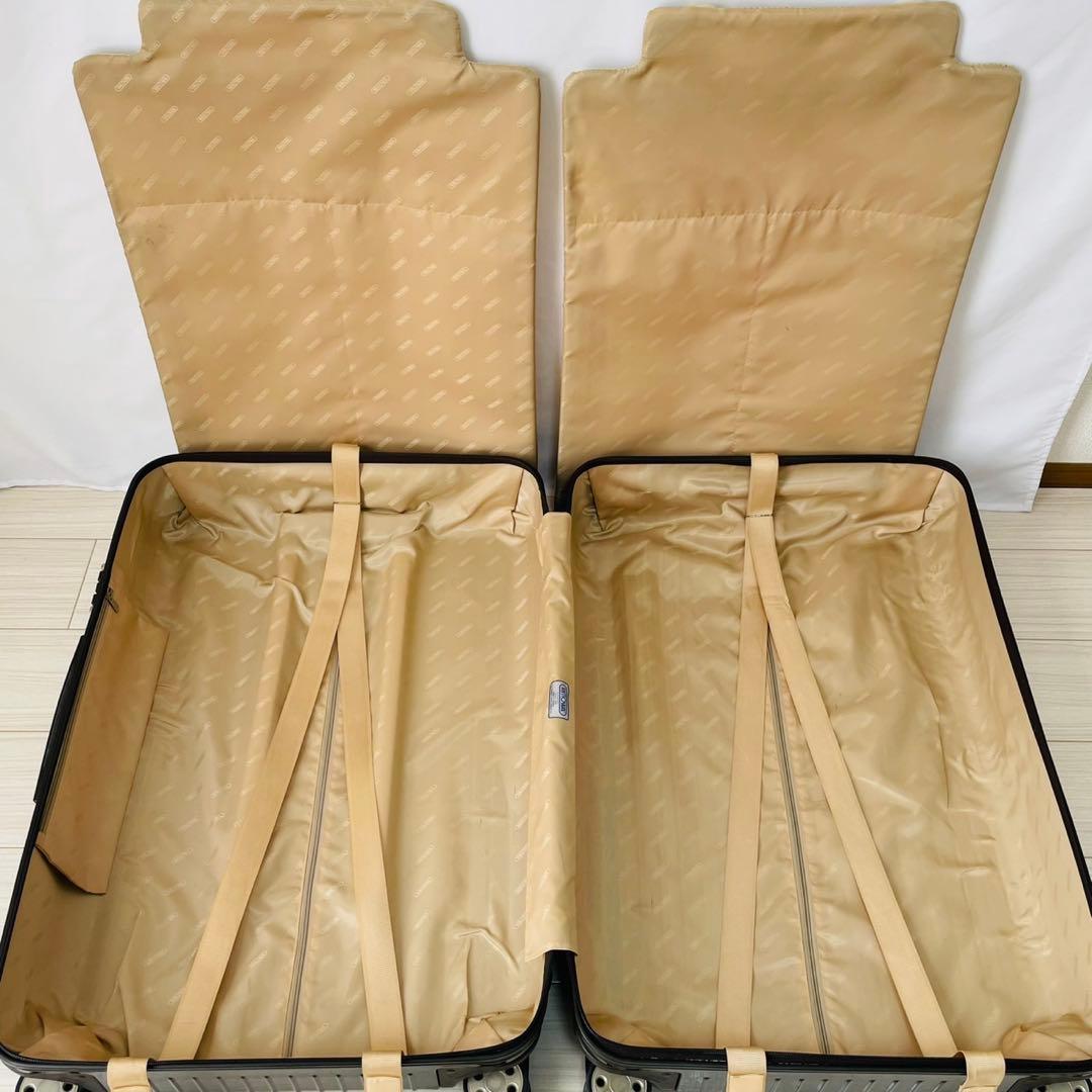 リモワ　サルサデラックス　104L 4輪　ブラウン　大容量　TSA