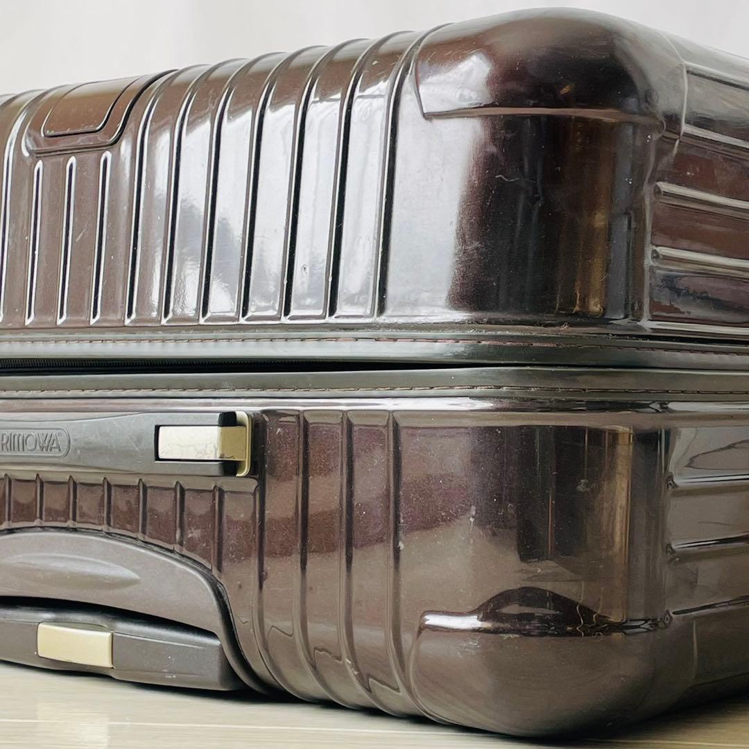 リモワ　サルサデラックス　104L 4輪　ブラウン　大容量　TSA