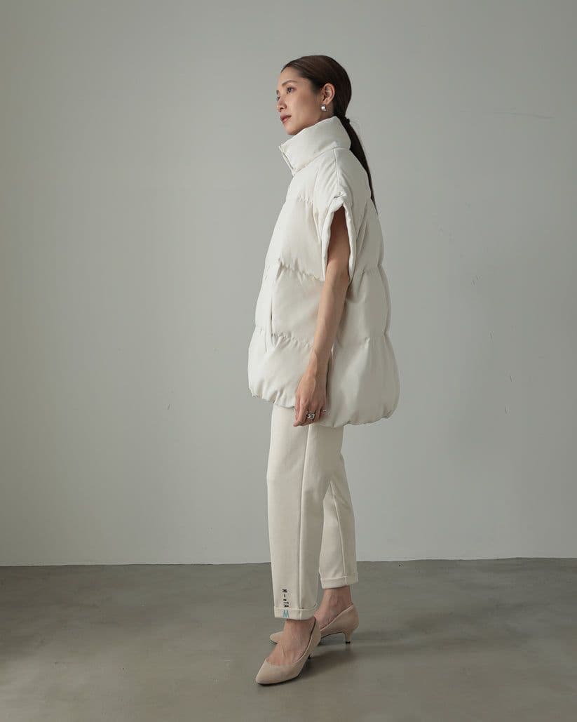 【未使用品】Mia ASTERISM sleeveless down vest