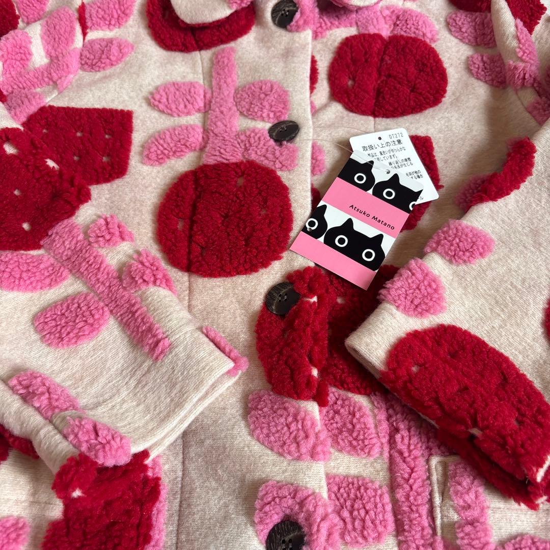 マタノアツコ　冬素材トップス ガウン　ルームウェア