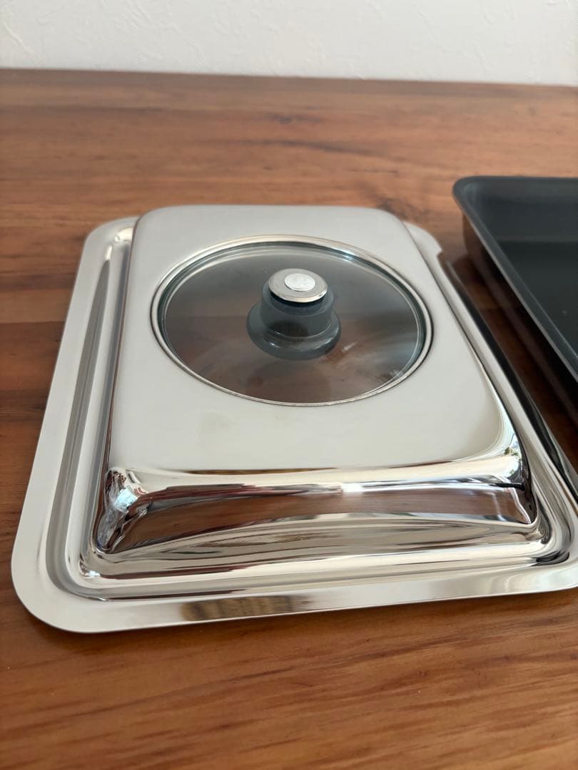 【新品・未使用】ヨシノクラフト 23㎝エッグロースター 調理器具