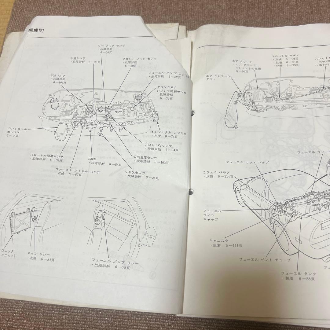 ホンダ NSX/NSX-R サービスマニュアル セット