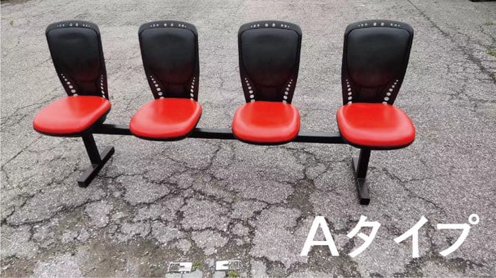 移動式ベンチ4人掛け（2人掛けから10人掛けまでオーダー可能）