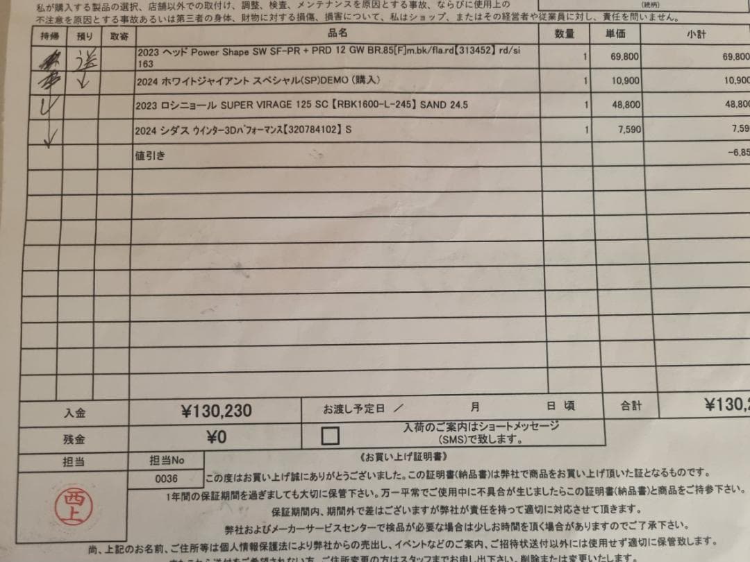 2023 ヘッド SW SF-PR +PRD12スキー板+ケース付き