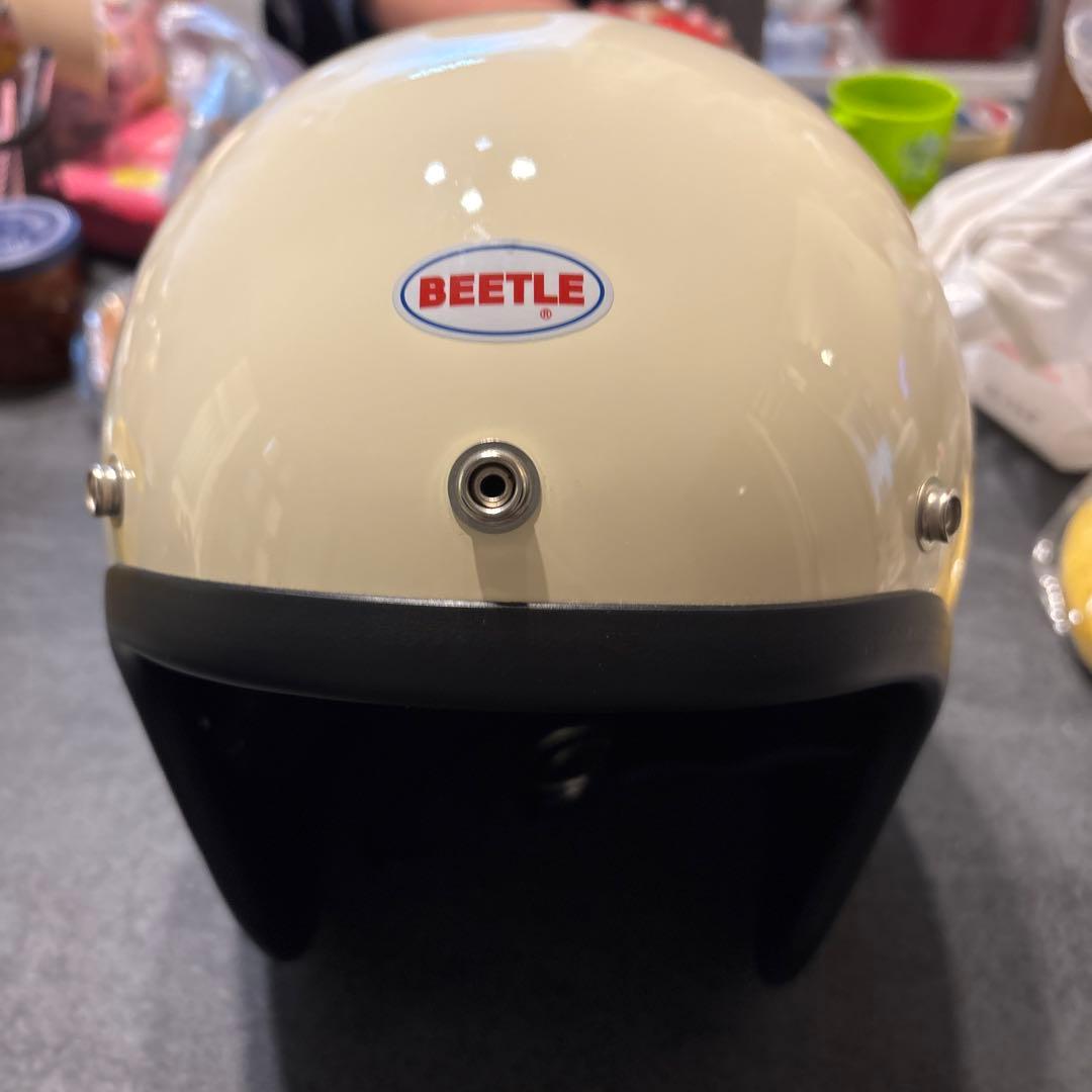 OCEAN BEETLE ジェットヘルメット LAC アイボリー