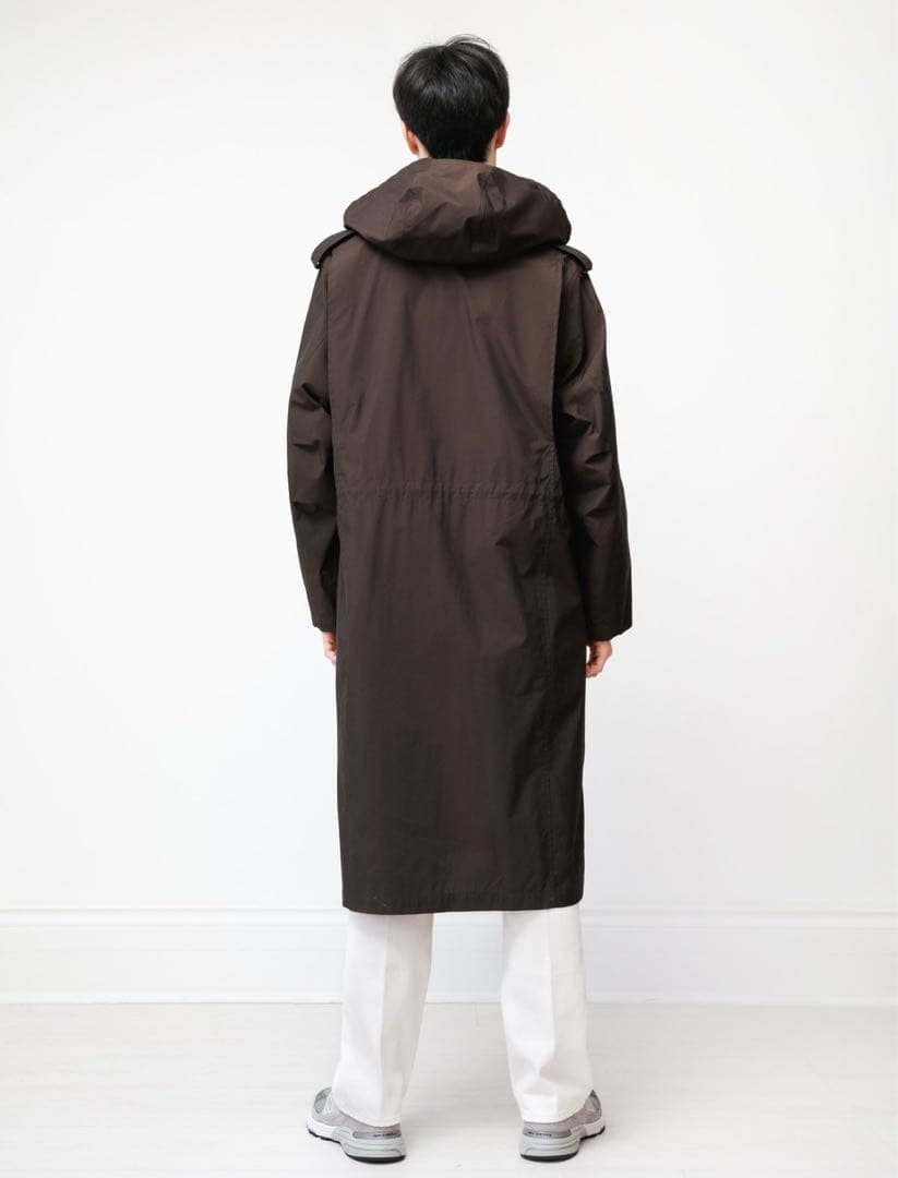 ジャケット・アウター AURALEE FINX NYLON CHAMBRAY FIELD COAT