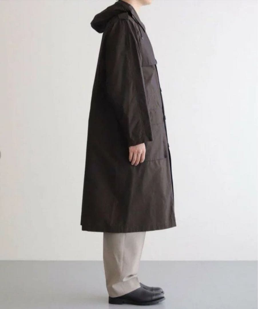 ジャケット・アウター AURALEE FINX NYLON CHAMBRAY FIELD COAT