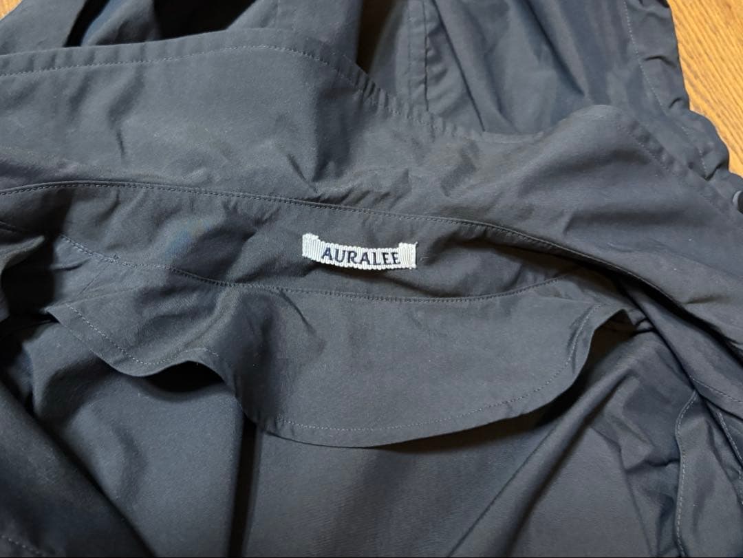 ジャケット・アウター AURALEE FINX NYLON CHAMBRAY FIELD COAT