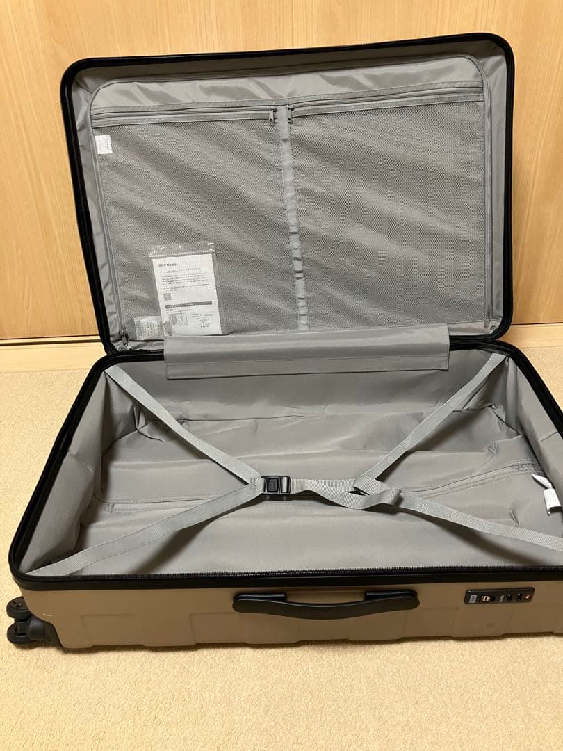 【1度のみ使用】無印良品　スーツケース　キャリーケース　105L