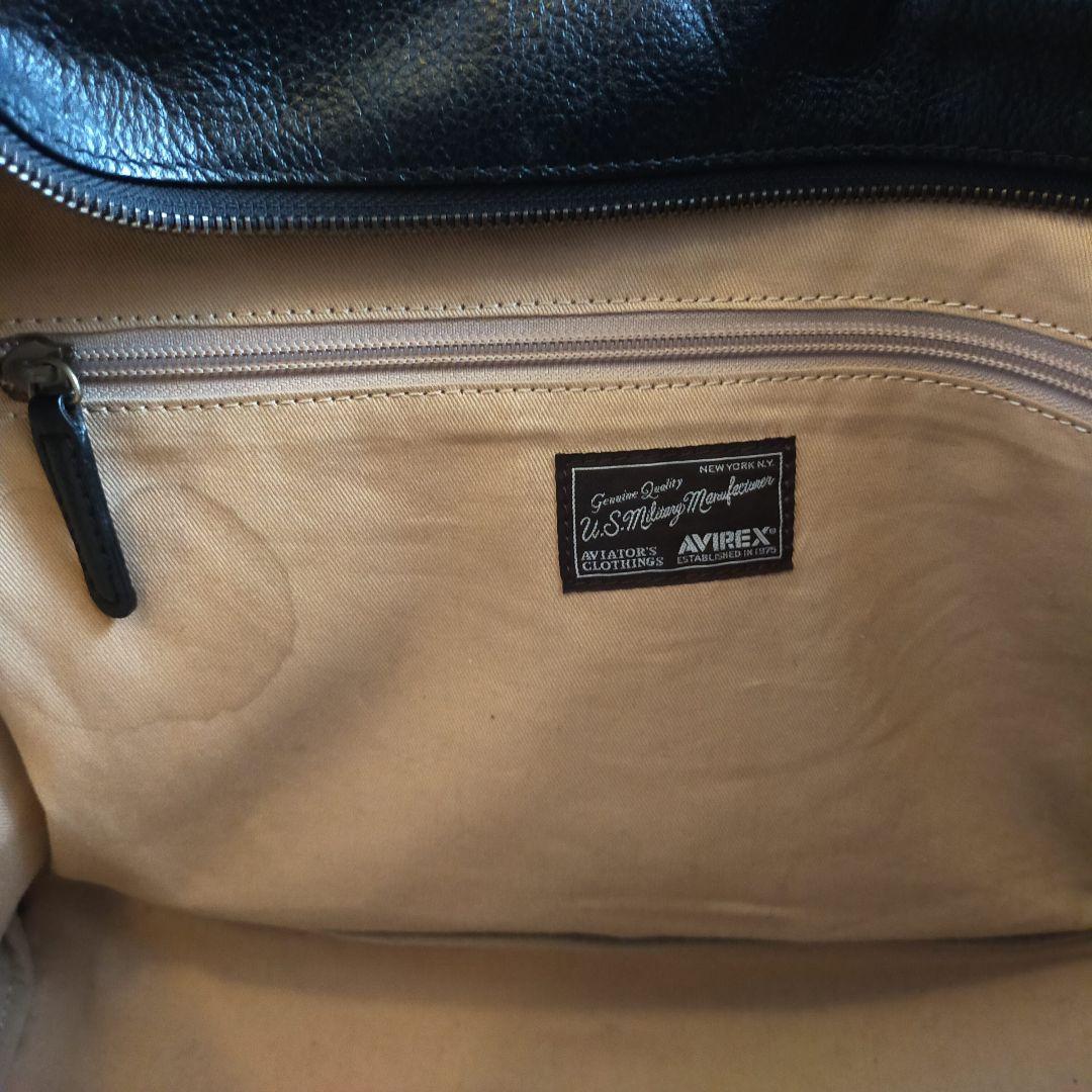 レア！ AVIREX 牛革 トートバッグ