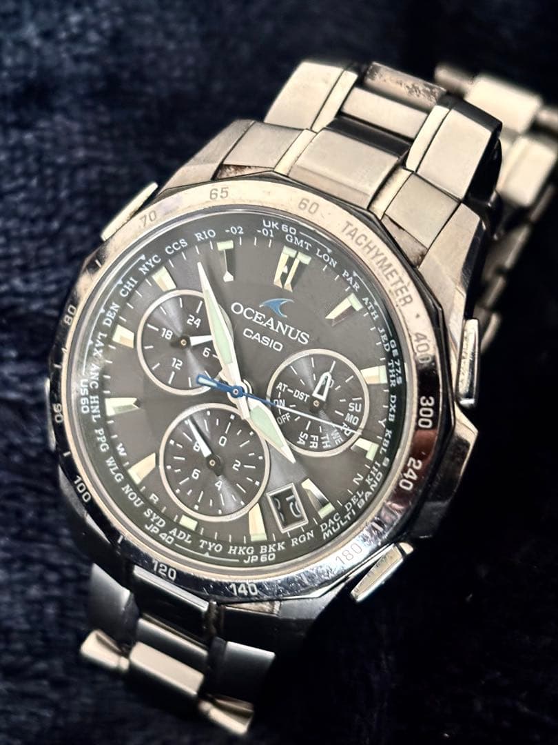 k*8様 CASIO OCEANUS OCW-S1000 Manta【ジャンク】