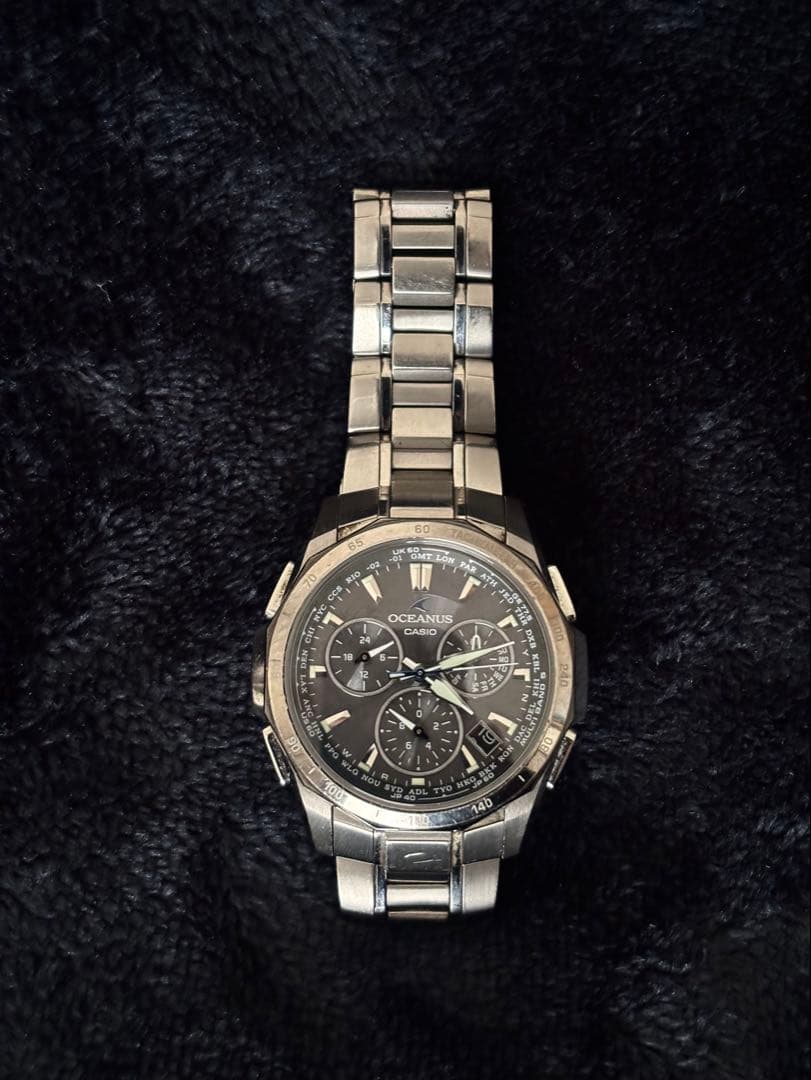 k*8様 CASIO OCEANUS OCW-S1000 Manta【ジャンク】