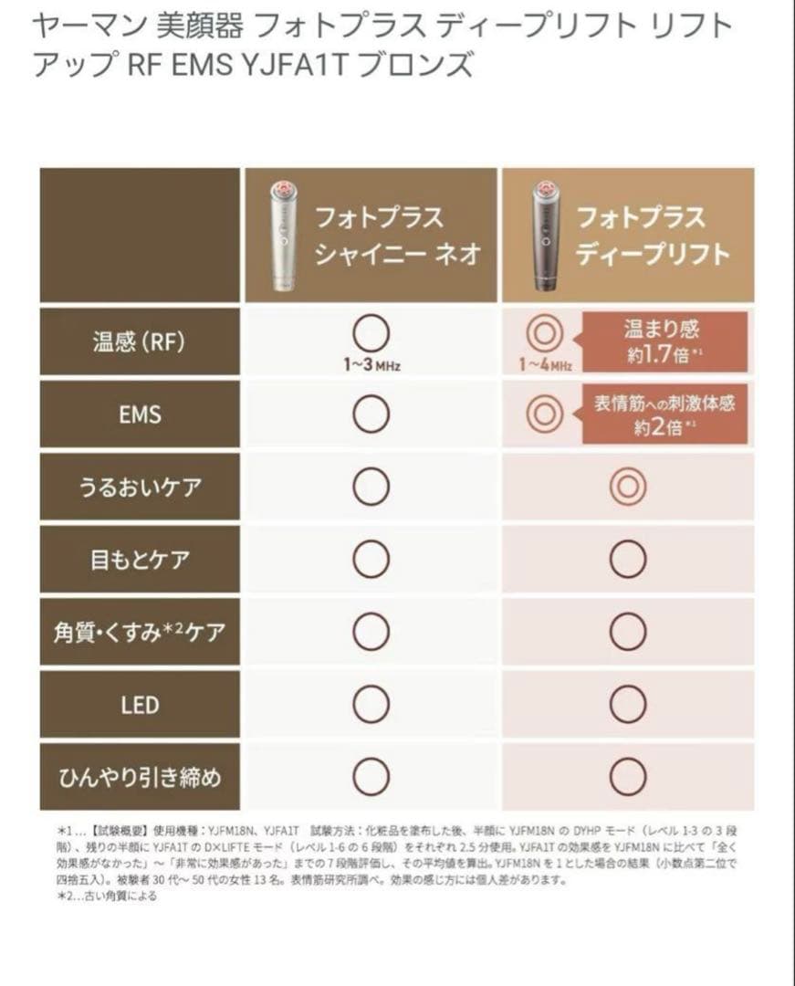 YA-MAN フォトプラスディープリフト