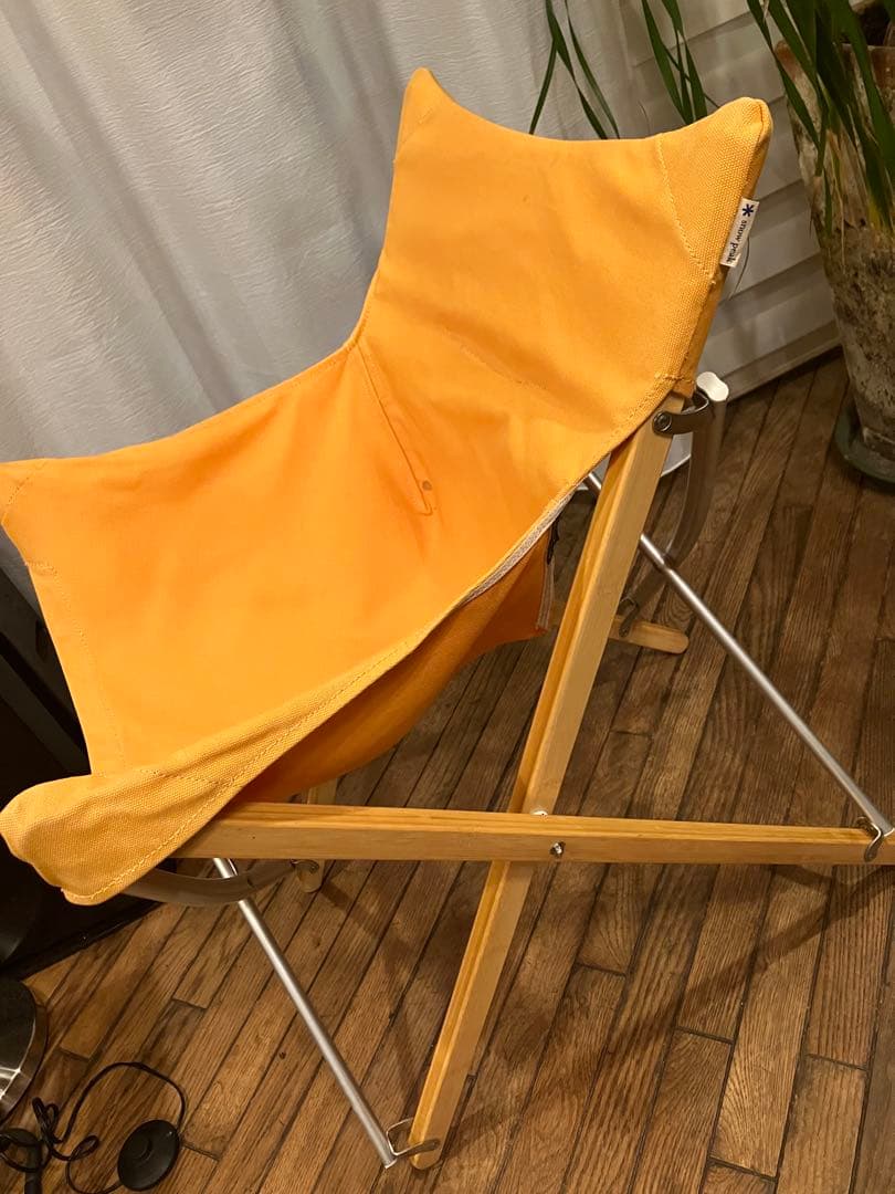  peak 折りたたみキャンプチェア オレンジ