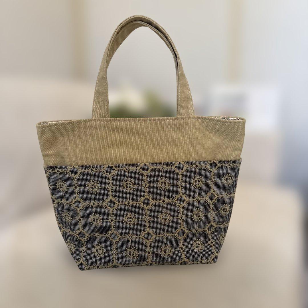 ミナペルホネン　Anemone トートバッグ　ハンドメイド