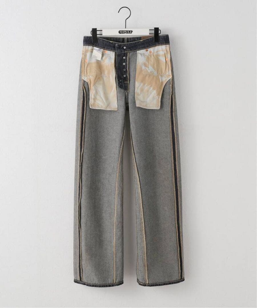 パンツ TREBLE CUT Clay Tint Chain Twill 26